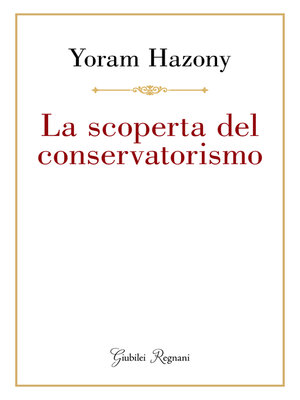 cover image of La scoperta del conservatorismo